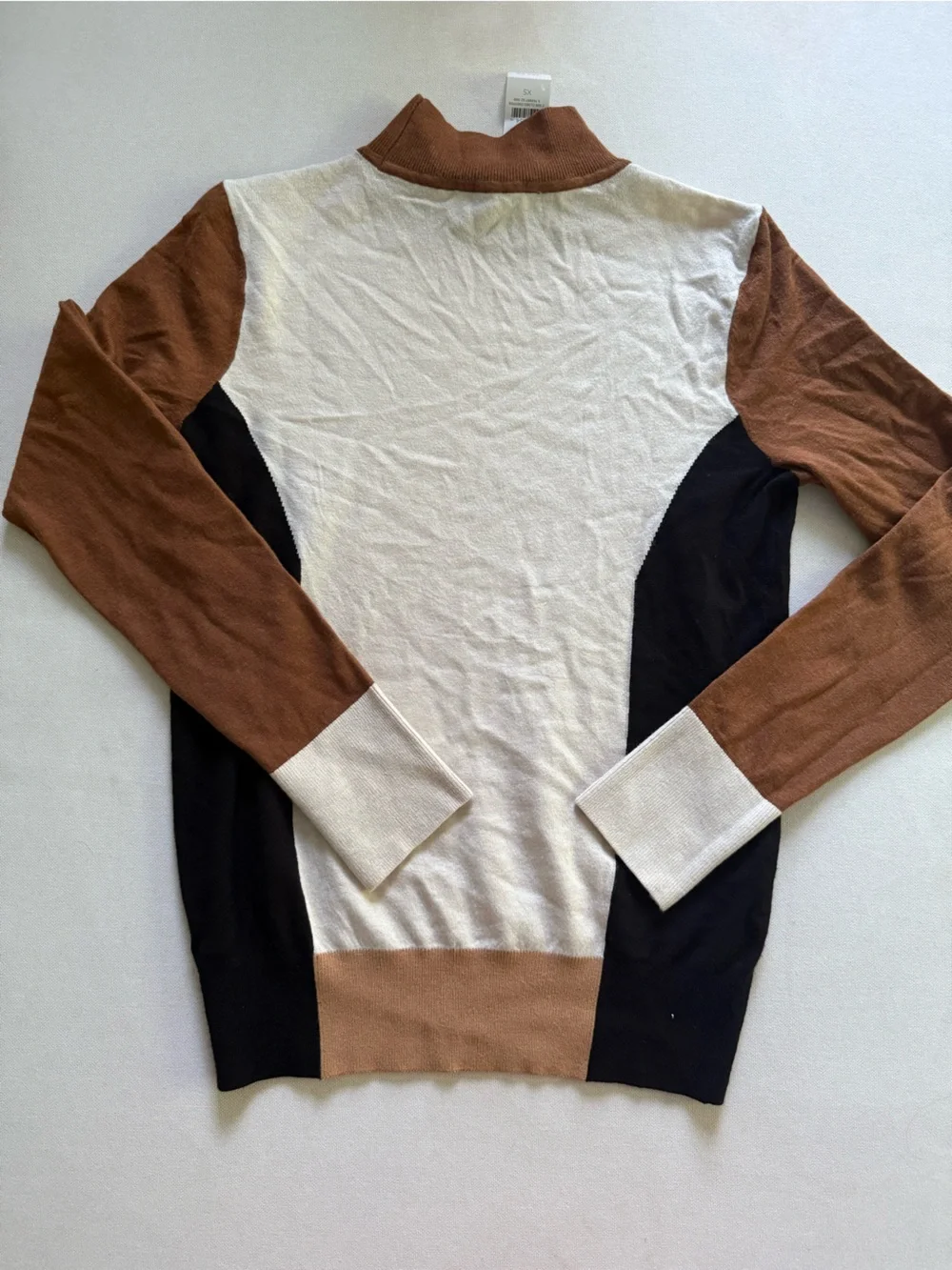 NWT LOFT Colorblock Crewneck Pullover sweater